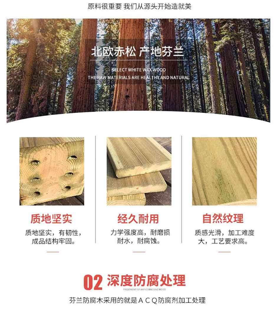 防腐木多少錢(qián)